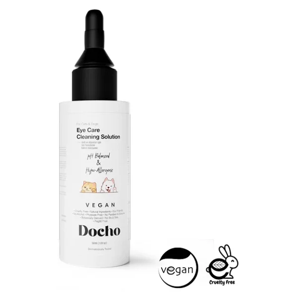 Docho Kedi Ve Köpekler İçin 50 Ml Göz Temizleme Ve Bakım Solüsyonu - Görsel 3