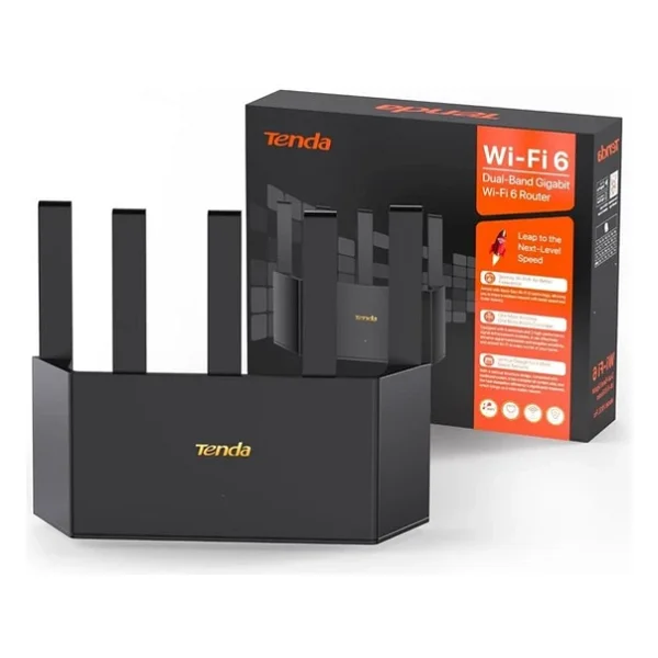 Tenda Rx12l Pro 4 Port 2976 Mbps Router - Görsel 8