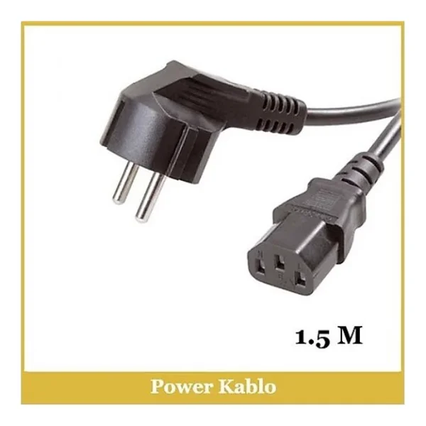 Güç (Power) Kablosu - 1.5m - Görsel 4