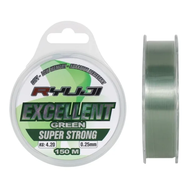 Ryuji Excellent 150 M 0.25 Mm 4.2 Kg Monofilament Misina - Görsel 3