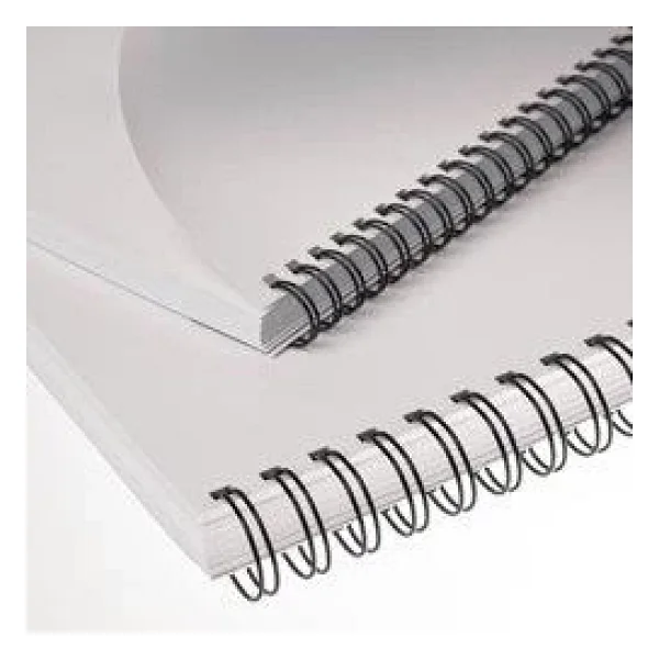 Office Force 5/16'' Siyah 3:1'' (İnç) A4 34 Loop Kutu Tel Spiral 100'lü - Görsel 4