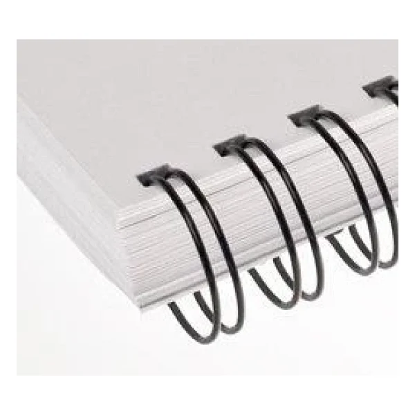Office Force 5/16'' Siyah 3:1'' (İnç) A4 34 Loop Kutu Tel Spiral 100'lü - Görsel 3