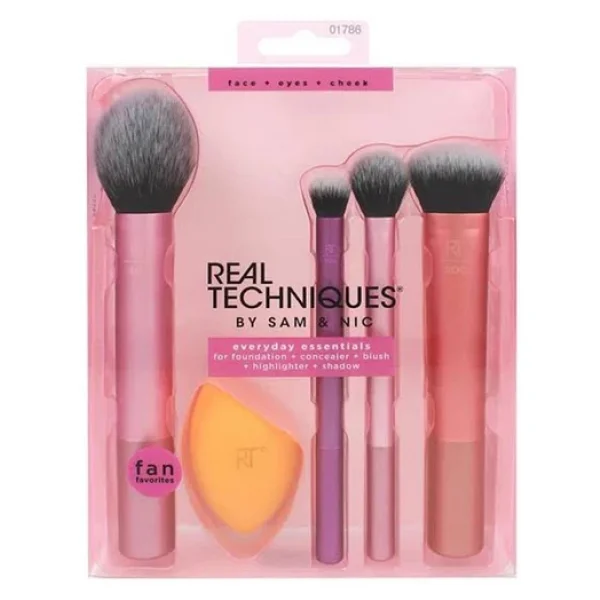 Real Techniques Everyday Essentials Makyaj Fırça Seti - Görsel 2