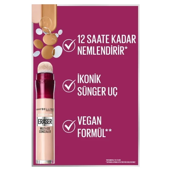 Maybelline New York Instant Anti Age Eraser Neutralizer 6.8 Ml Kapatıcı - Görsel 6