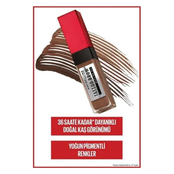 Maybelline New York Tattoo Brow 36h Styling Gel Kaş Jeli - Görsel 6