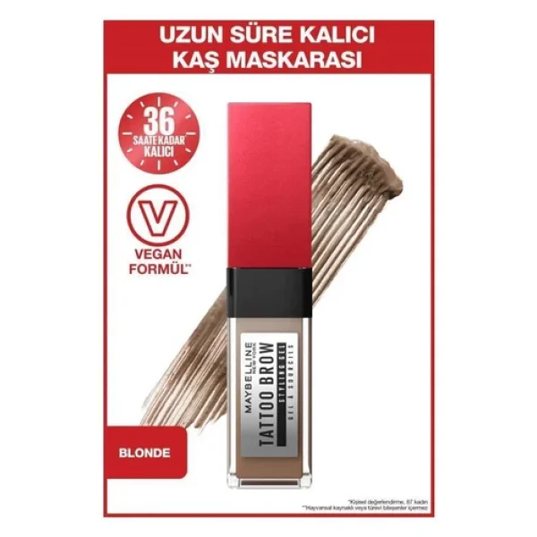 Maybelline New York Tattoo Brow 36h Styling Gel Kaş Jeli - Görsel 5