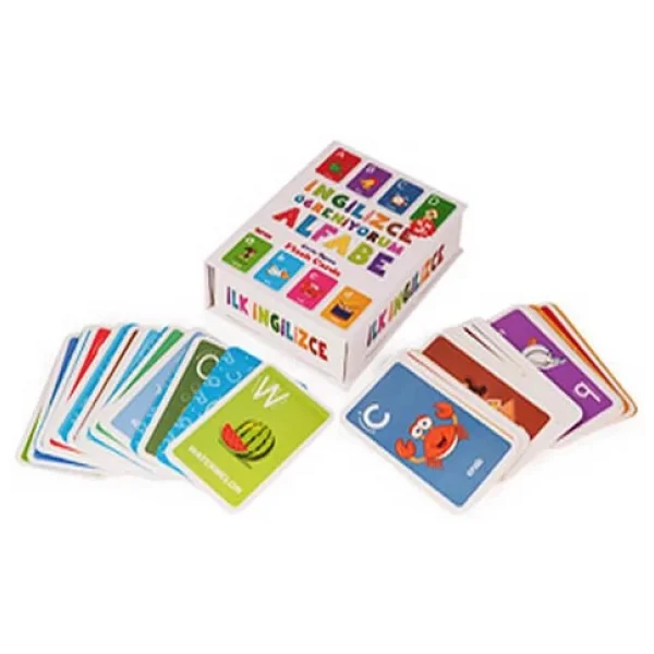 Diytoy İngilizce Alfabe Flash Cards 18 Ay+ - Görsel 7