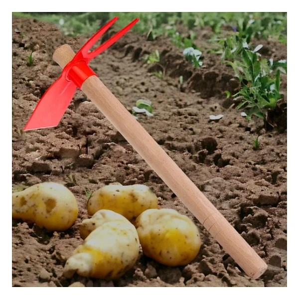 Eltos Ec002 Saplı Çatal Çapa Bahçe El Çapası 40 Cm - Görsel 6