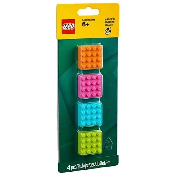 Lego Magnet 853900 4 4x4 Magnets - Görsel 5