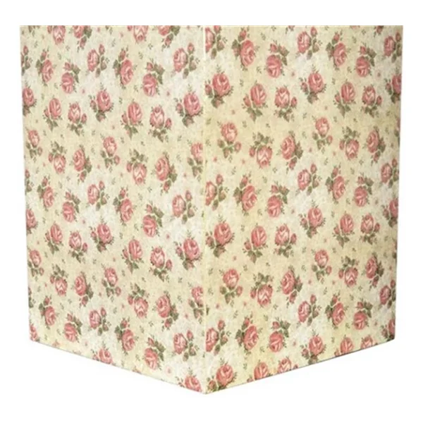 Vitale Şiva Çiçek Desenli Krem Mumluk 18x31 Cm Ak.Fq0024-K - Görsel 5