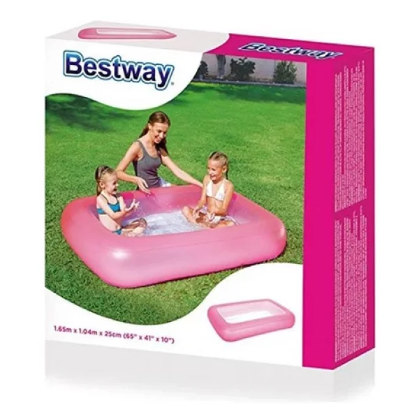 Bestway 51115 165x104x25 Cm Dikdörtgen Çocuk Havuzu - Görsel 4