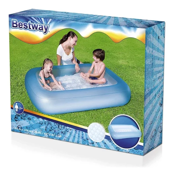 Bestway 51115 165x104x25 Cm Dikdörtgen Çocuk Havuzu - Görsel 5