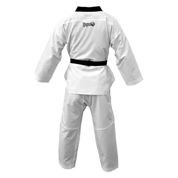 Dragondo 13120 Fighter Siyah Yaka Taekwondo Elbisesi Siyah - Görsel 5
