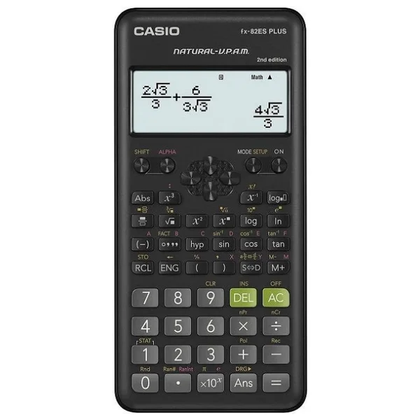 Casio Fx-82es Plus 2. Versiyon 252 Fonksiyonlu Bilimsel Hesap Makinesi - Görsel 3