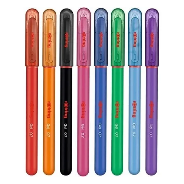 Rotring Jel 0.7 Mm 8'li Roller Kalem Seti - Görsel 6