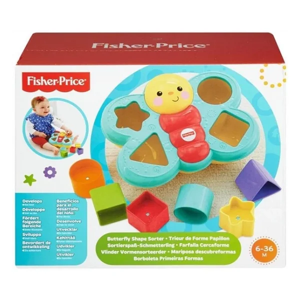 Fisher Price Şekil Eşleştirme Arkadaşı Kelebek Cdc22 - Görsel 2