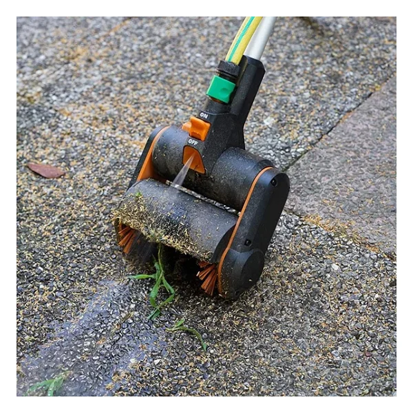 Worx Wa0293 Wg441e İle Uyumlu Sert Ve Derz Dolgu Yüzeyler İçin 165mm Çelik Tel Destekli Temizlik Fırçası - Görsel 7
