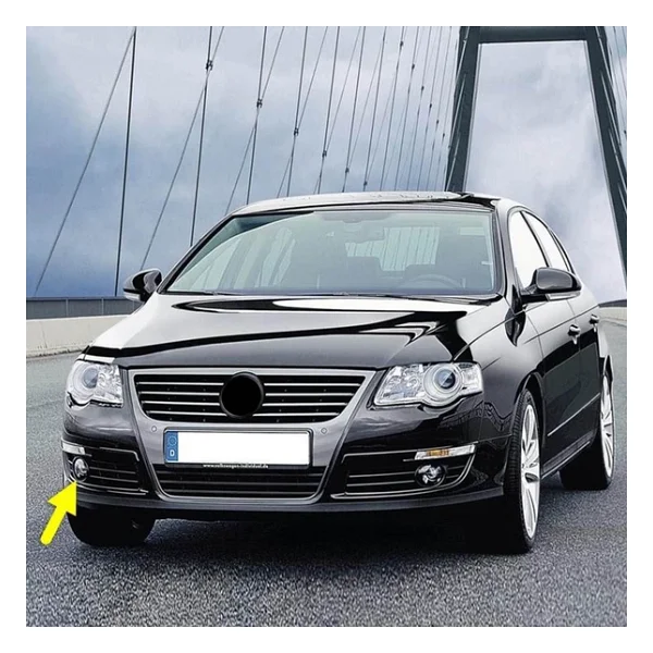 Vw Passat B6 2006-2011 Sağ Ön Tampon Sis Farı 3c0941700b - Görsel 3