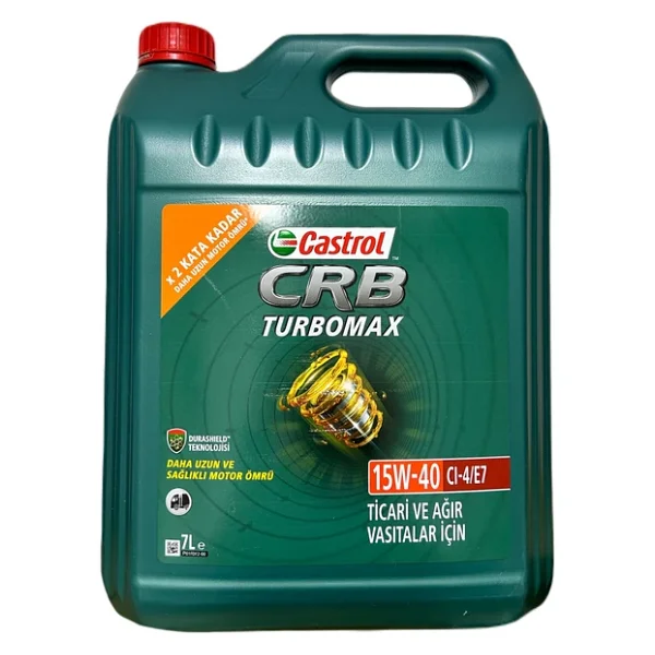 Castrol Crb Turbomax 15w-40 Cı-4/E7 7 Lt Motor Yağı - Görsel 3