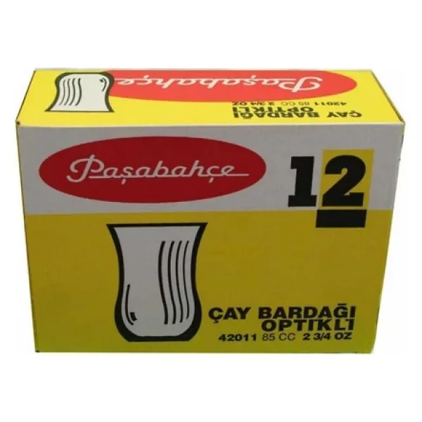 Paşabahçe 42011 Optikli 12'li Çay Bardağı - Görsel 6