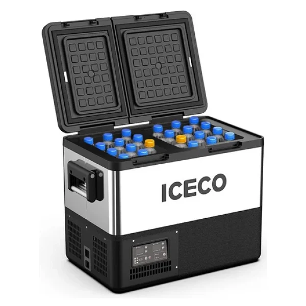 Iceco Tcd55 12-24 V 55 Lt Çift Bölmeli Kompresörlü Araç Buzdolabı - Görsel 9