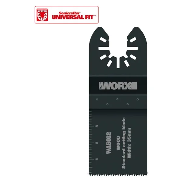 Worx Wa5012 Cok Amacli Raspalama Makinasi Icin 35X40mm Ahsap, Fiberglas, Pvc Universal Kesme Bicagi