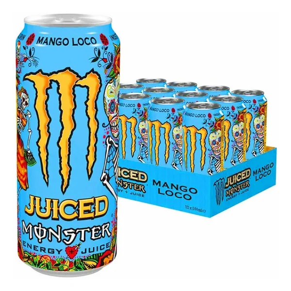 Monster Mango Loco Enerji İçeceği 12x500 Ml - Görsel 6
