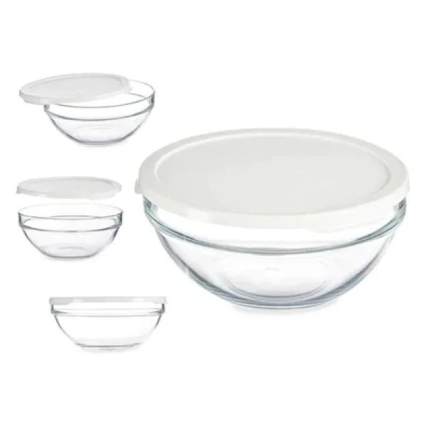 Paşabahçe Chef's 53573 Beyaz Kapaklı 1700 Ml Cam Saklama Kabı - Görsel 7