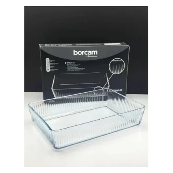 Paşabahçe 59964 30x20 Cm Dikdörtgen Borcam - Görsel 4