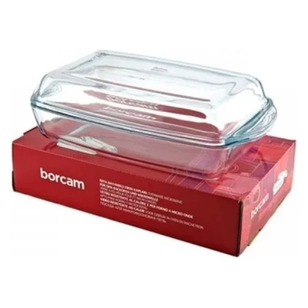 Paşabahçe 59010 2750 Cc Kapaklı Dikdörtgen Borcam - Görsel 6