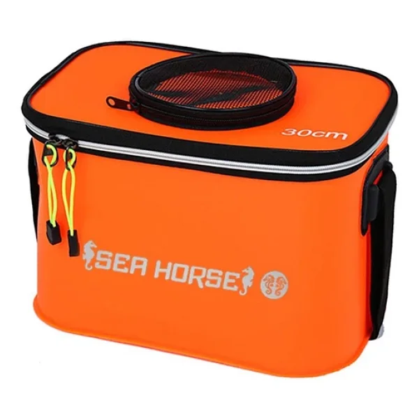 Sea Horse Katlanır Canlı Livar 30 Cm Turuncu - Görsel 3