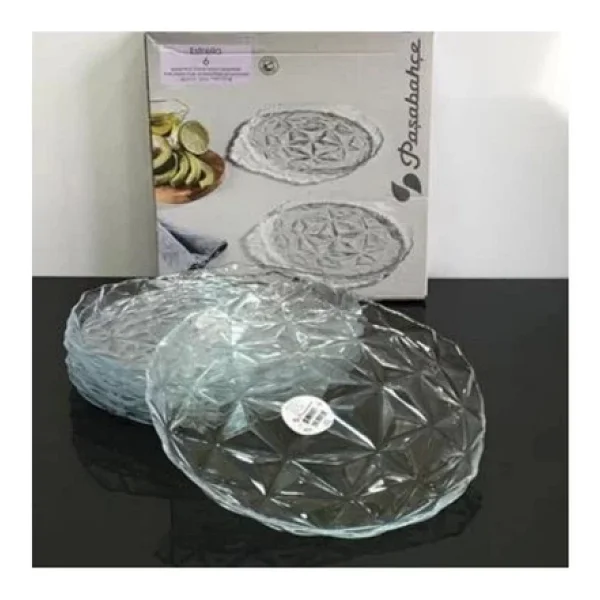 Paşabahçe Estrella 10663 6'lı 20 Cm Pasta Tabağı - Görsel 3