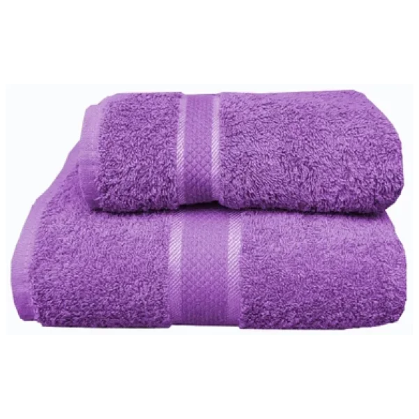 100 Pamuk 2 Parça Kadın/Erkek Banyo Duş Hamam Havlu Seti 90x150 Cm - Görsel 5
