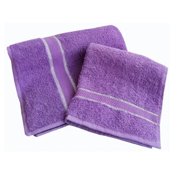 100 Pamuk 2 Parça Kadın/Erkek Banyo Duş Hamam Havlu Seti 90x150 Cm - Görsel 7