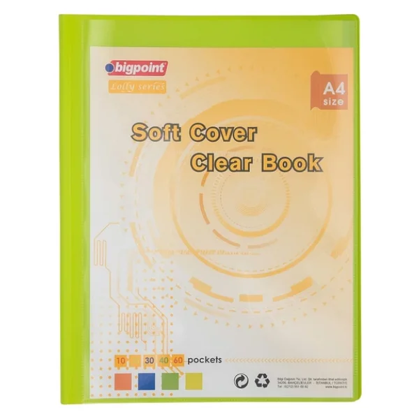 Bigpoint Lolly Serisi Soft Sunum Dosyası Cepli 10'lu Yeşil - Görsel 3