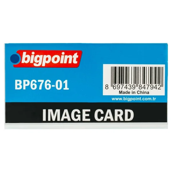 Bigpoint Akrilik İsimlik Dikdörtgen Şeffaf - Görsel 3