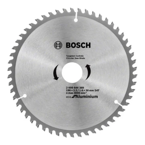 Bosch Optiline Eco 2608644389 190x30 Mm 54 Diş Daire Testere Bıçağı - Görsel 2