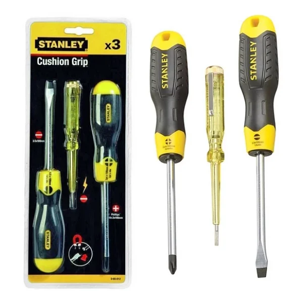 Stanley 0-65-012 3 Parça Cushion Grip Set Tornavida - Görsel 5