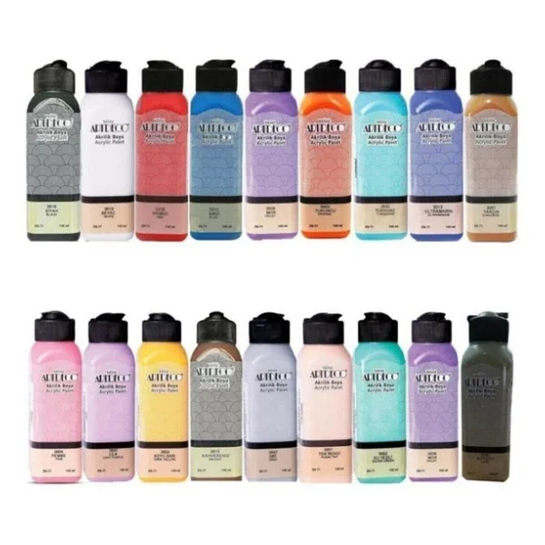Artdeco 140 Ml 18'li Akrilik Boya Seti - Görsel 3