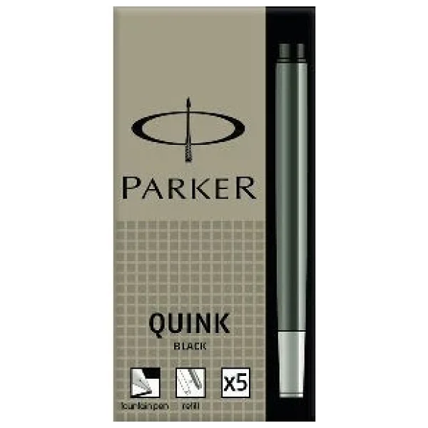Parker Quink 5'li Dolma Kalem Kartuşu Siyah - Görsel 5