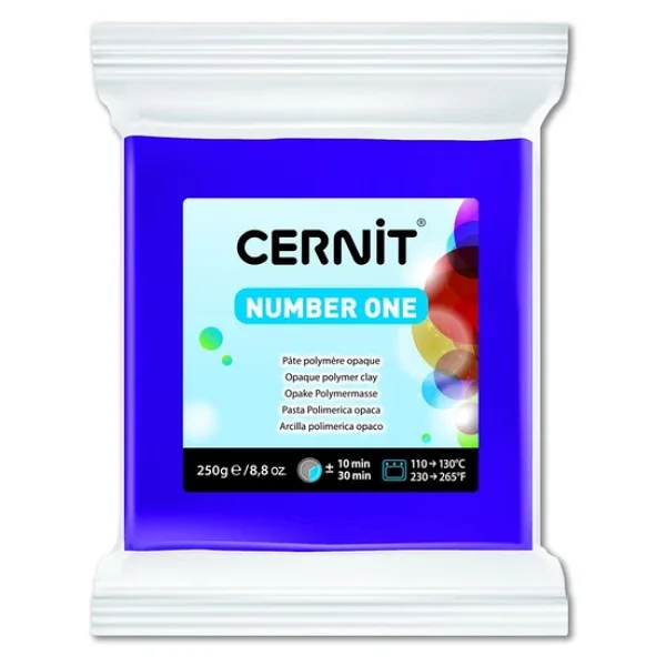 Cernit Number One Polimer Kil 250 Gr. 900 Violet - Görsel 4