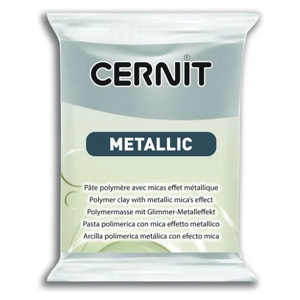 Cernit Metallic Polimer Kil 56 Gr 080 Sılver - Görsel 4