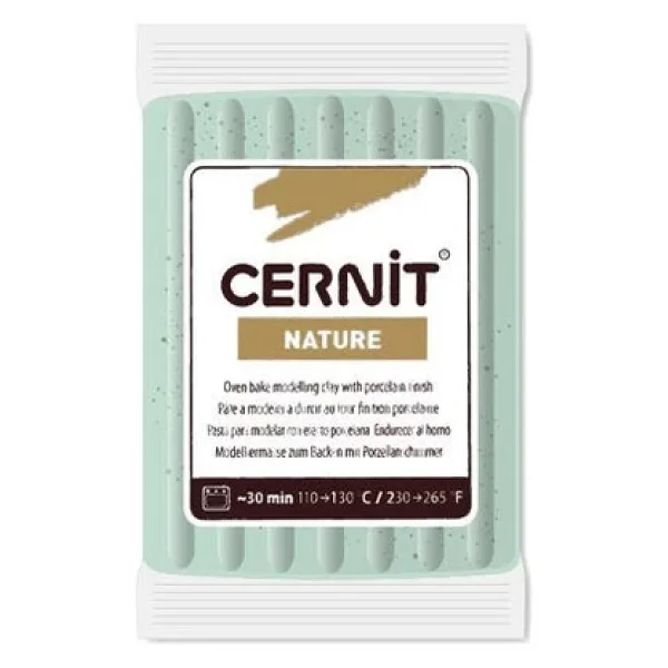 Cernit Nature (Taş Efekti) Polimer Kil 56 Gr 988 Basalt - Görsel 2
