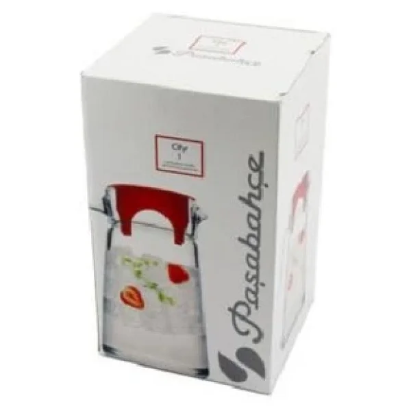 Paşabahçe 43038 City 2 Lt Kapaklı Cam Sürahi - Görsel 2