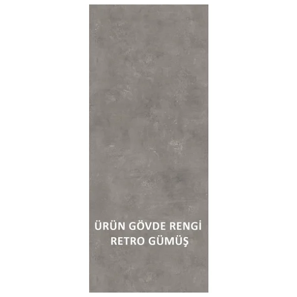 Karen Retro 65 Cm Lavabolu Banyo Dolabı Seti - Görsel 6