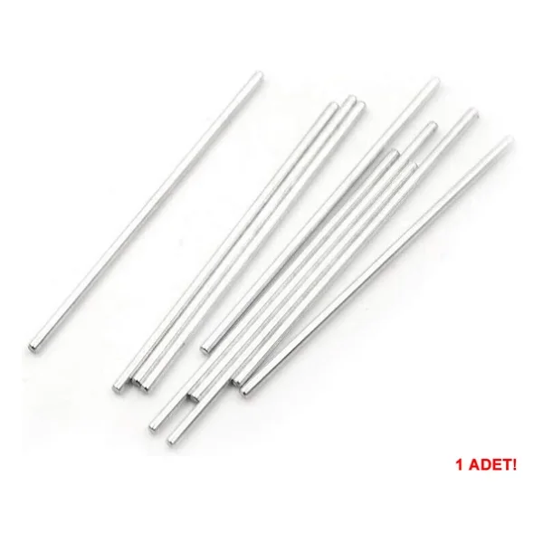 3mm X 150mm Metal Mil Çelik Çubuk Aks Oyuncak Rc Araba Robot - Görsel 3