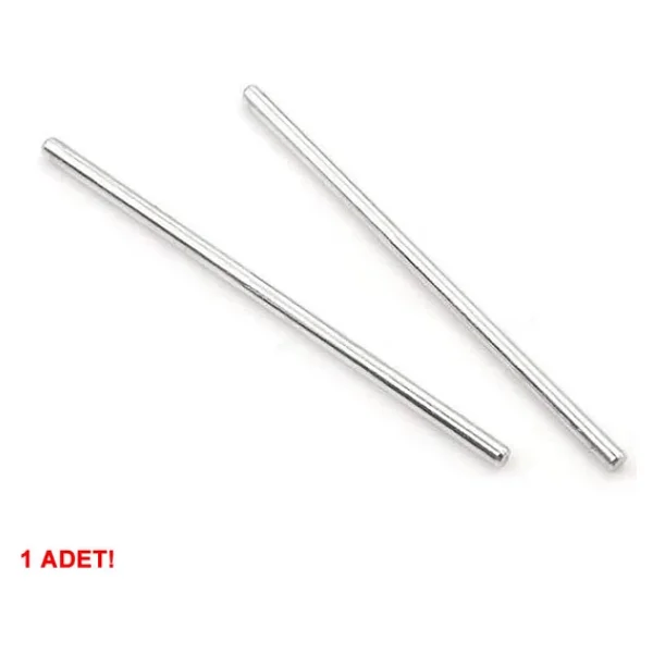 2mm X 60mm Metal Mil Çelik Çubuk Aks Oyuncak Rc Araba Robot - Görsel 4