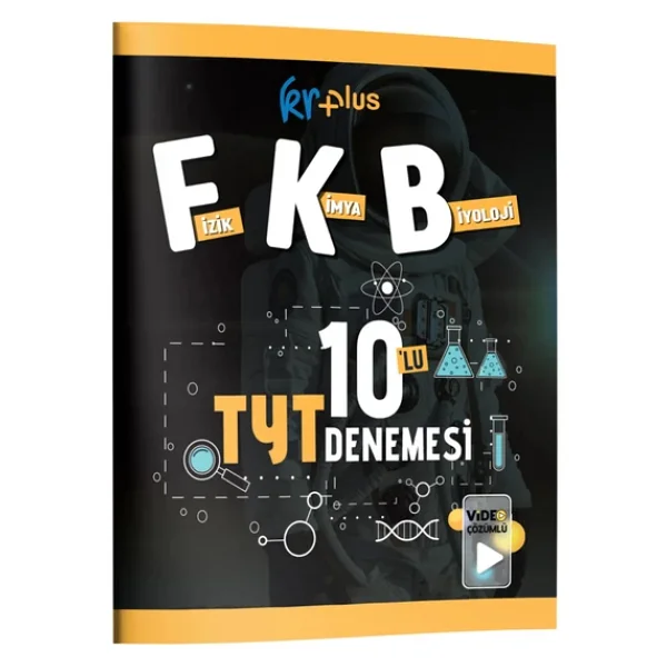 Kr Akademi Yayınları Tyt Plus Fizik-Kimya-Biyoloji Fkb 10 Denemesi - Görsel 3