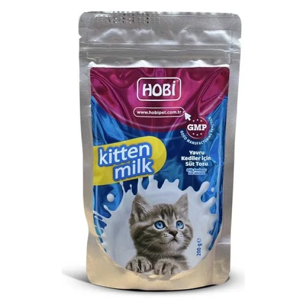 Hobipet Kitten Milk 200 Gr Yavru Kediler İçin Süt Tozu - Görsel 5