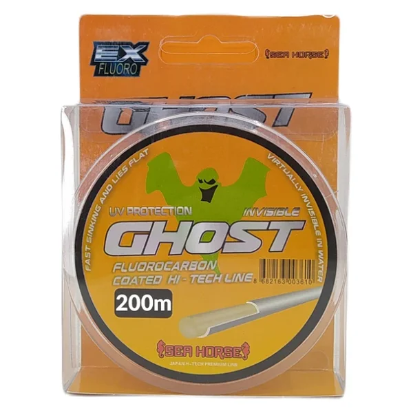 Sea Horse Ghost Uv Protection 200 M Fluorocarbon Misina - Görsel 6